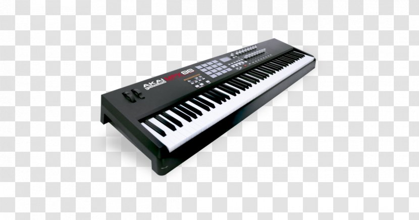 Musical Keyboard MIDI Controllers Akai MPK 88 - Watercolor - Instruments Transparent PNG