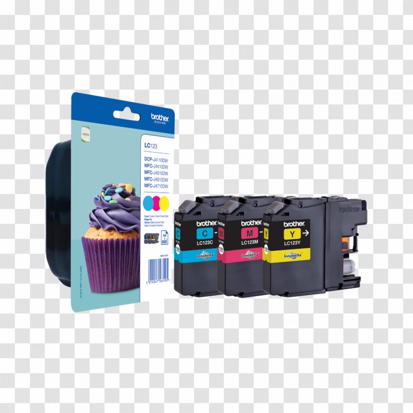Ink Cartridge Brother Industries Printer Yellow - Magenta - Material Transparent PNG