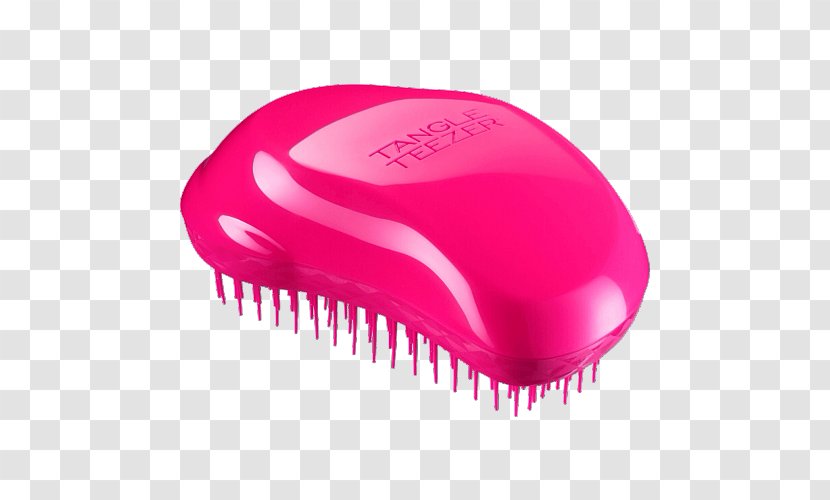 Comb Hairbrush Tangle Teezer The Original Detangling Compact Styler Transparent PNG