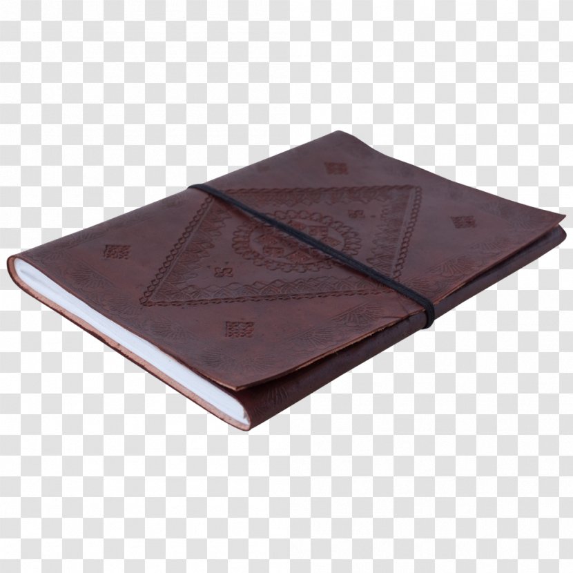 Wallet - Brown - Christmas Writing Notebook Cover Transparent PNG