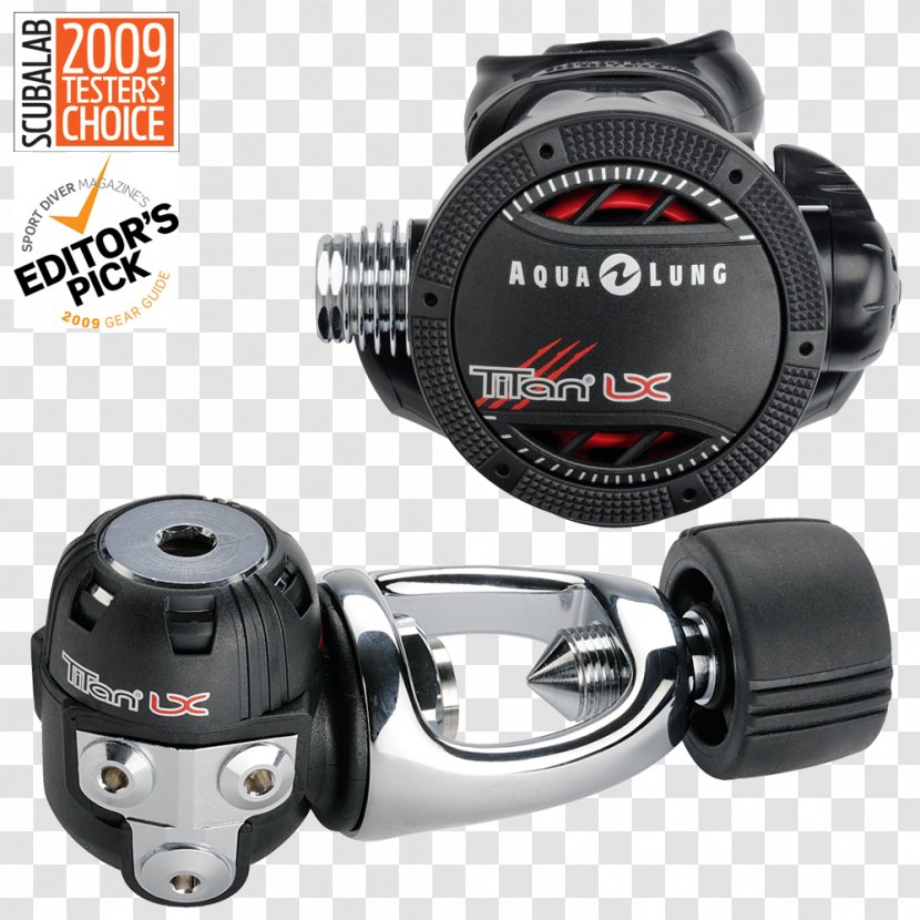 Diving Regulators Aqua-Lung Scuba Set Underwater - Aqua Lungla Spirotechnique - Yoke Transparent PNG