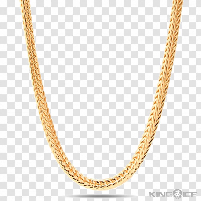Clip Art Gold Jewellery Necklace - Pict Transparent PNG