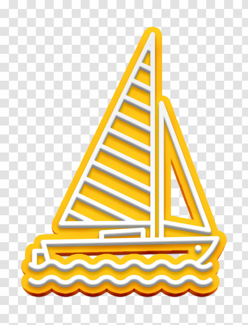 Travelling Icon Transport Icon Yatch Sailing Icon Transparent PNG