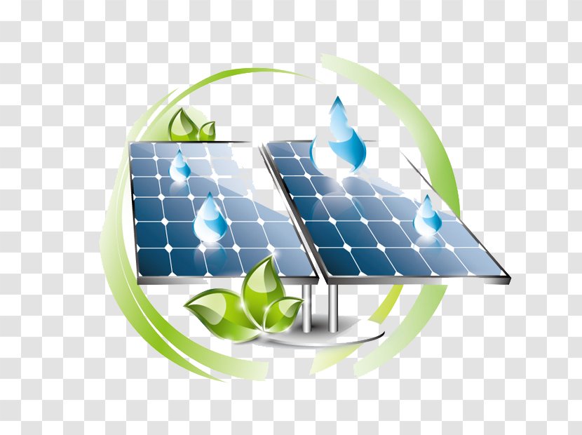 Solar Panel Power Energy Renewable - Photovoltaic System - Panels Creative Elements Transparent PNG