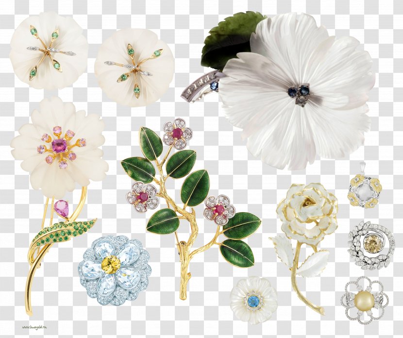 Cut Flowers Floral Design Petal - Jewellery - Gemini Transparent PNG