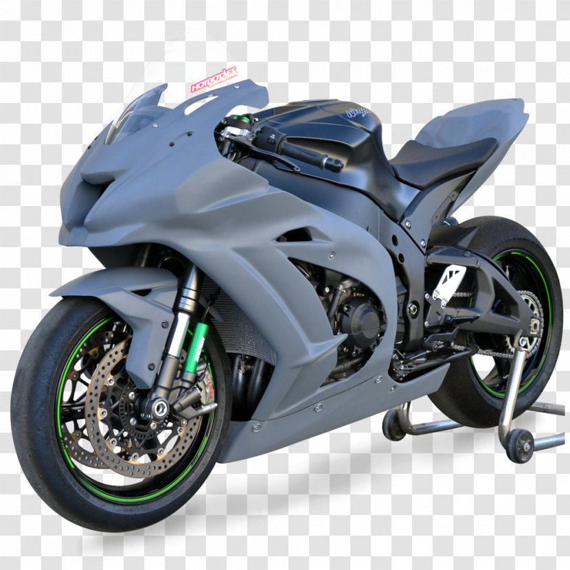 Kawasaki Tomcat ZX-10 Ninja ZX-10R Motorcycles Motorcycle Fairing - Automotive Design Transparent PNG