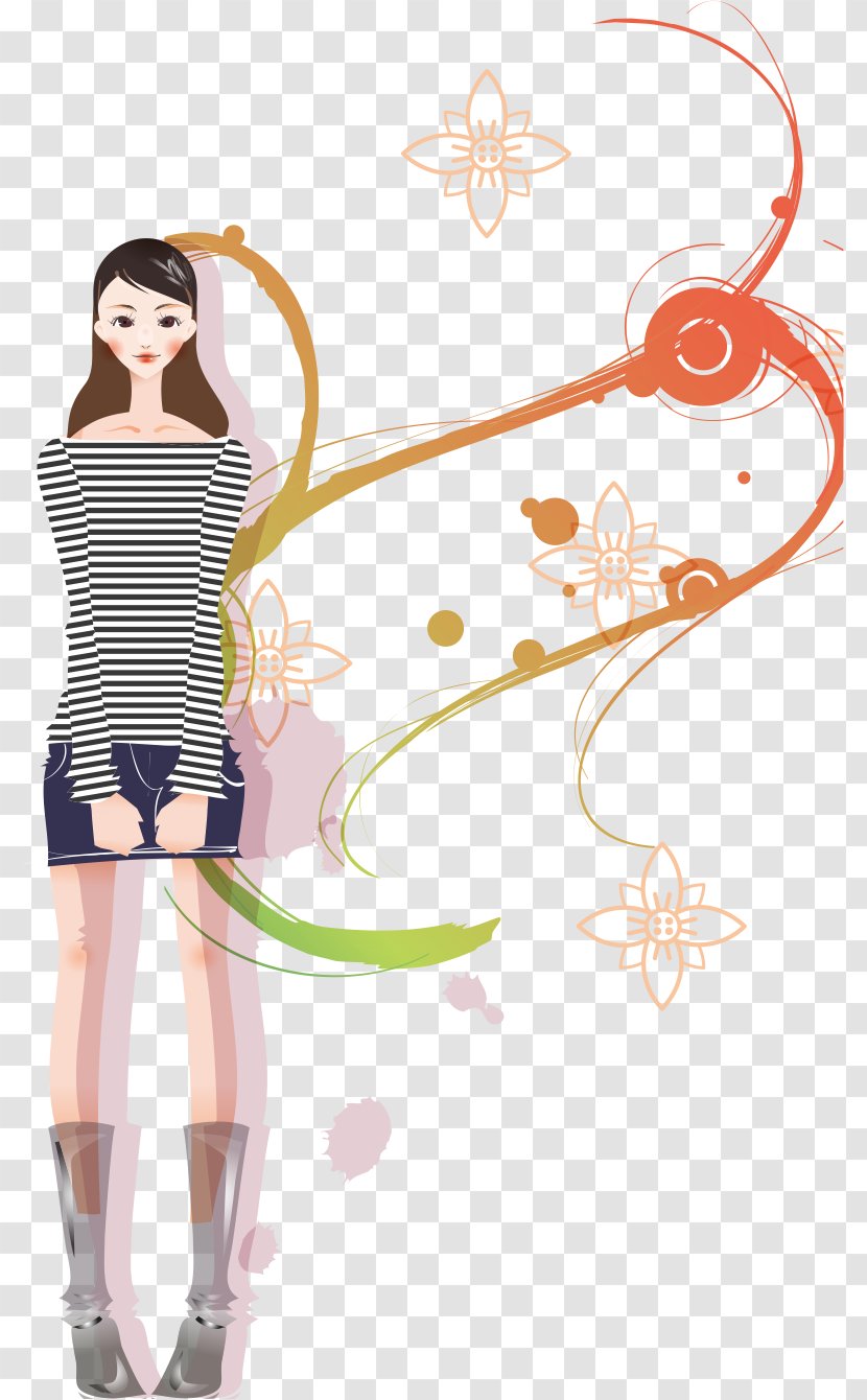 Woman Illustration - Silhouette - Fashionable Women Transparent PNG