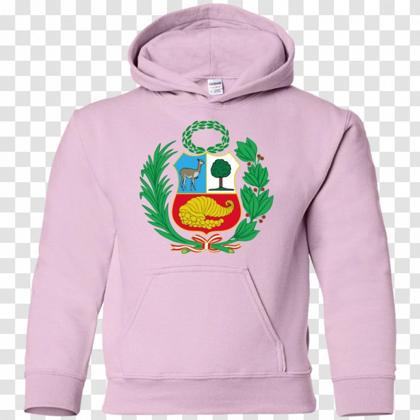 Hoodie T-shirt Sweater Clothing Child - Heart - Escudo Peruano Transparent PNG