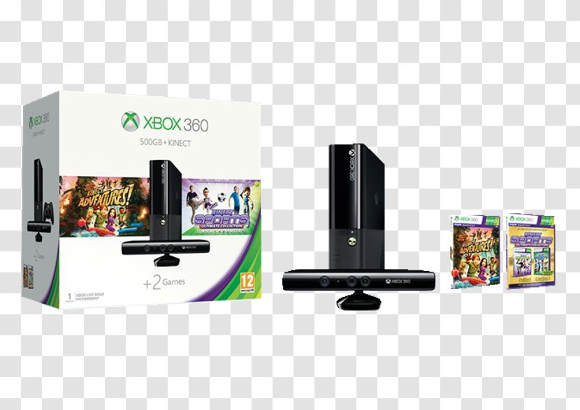 Microsoft Xbox 360 Kinect Sports Adventures! Transparent PNG