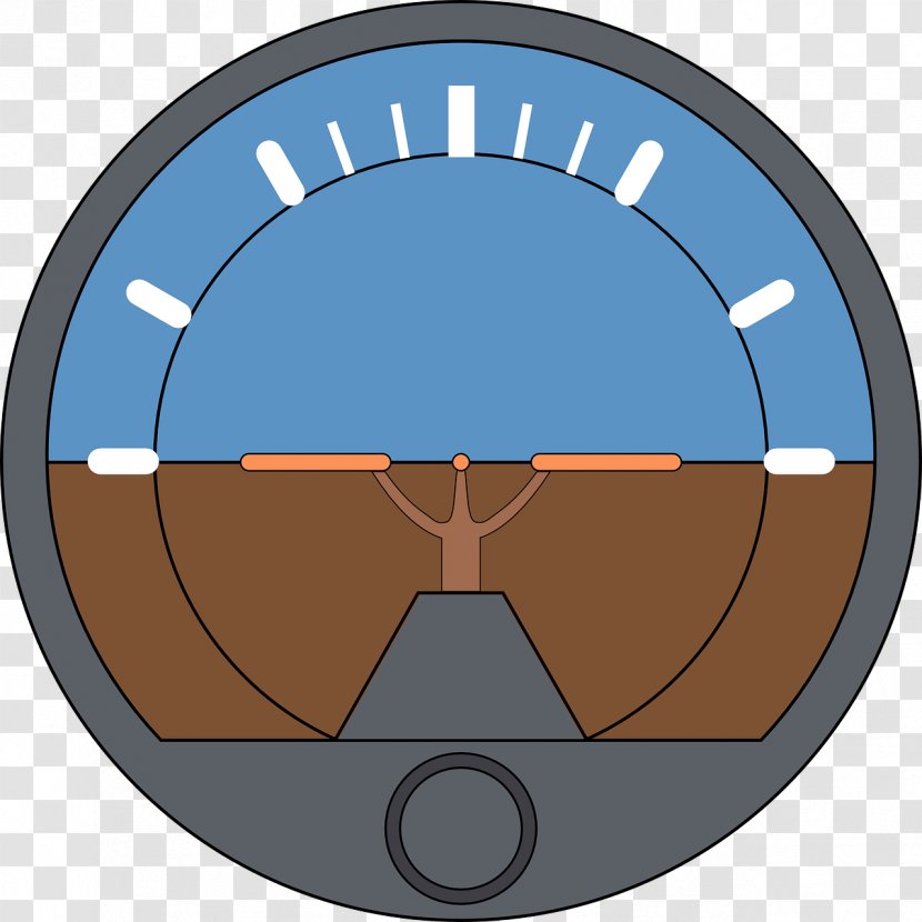 Attitude Indicator Aircraft Airplane Aviation Flight Instruments - Mug Transparent PNG