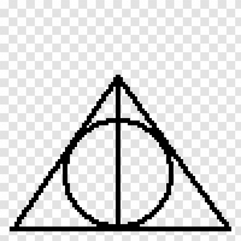 Harry Potter And The Deathly Hallows Symbol Sign Hogwarts Transparent PNG