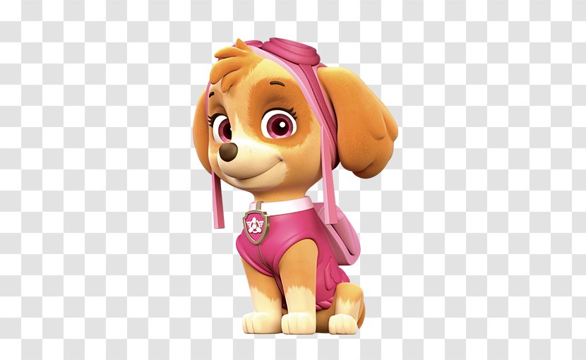 Cockapoo Presentation Clip Art - Stuffed Toy - Paw Patrol Skye Character Transparent PNG