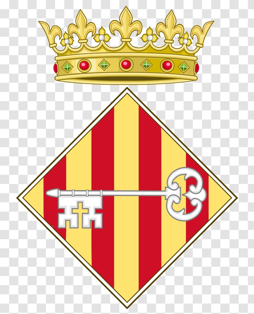 Alzira Villarreal Coat Of Arms Castelló De La Plana Escut Vila-real - Civic Heraldry Transparent PNG