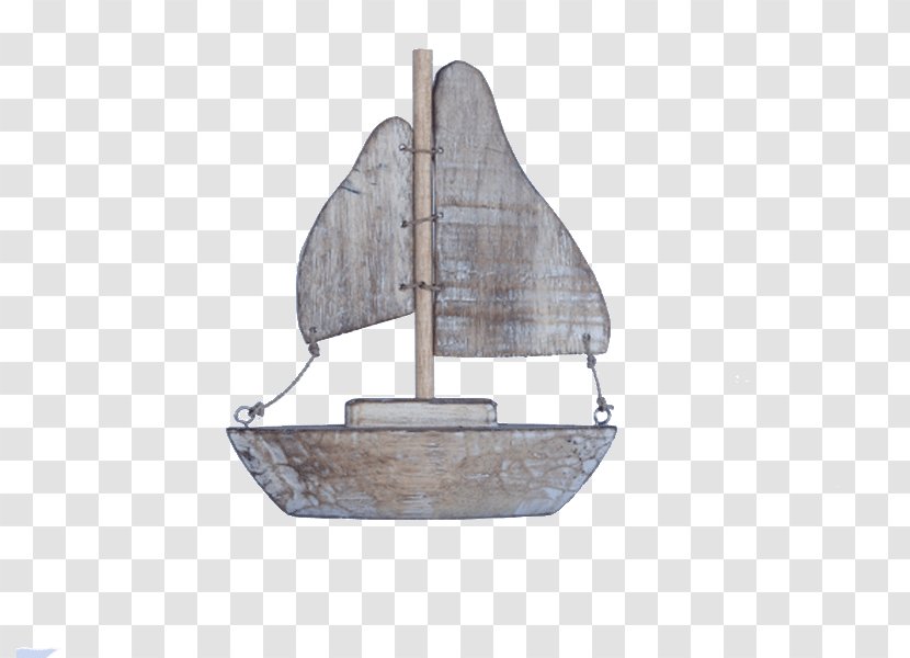 Scow Sailboat Wood Sailing Ship - Boat Transparent PNG