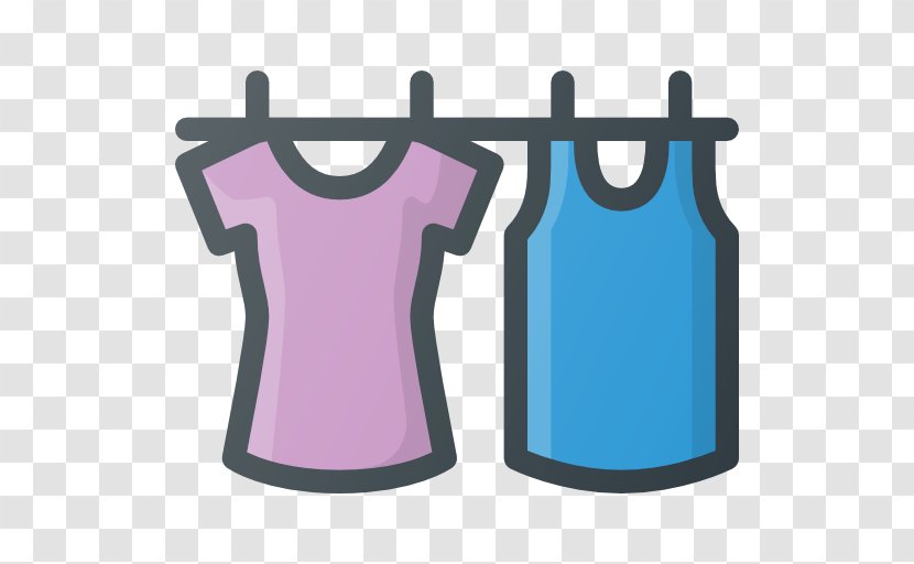 T-shirt Clothing Clothespin - Purple Transparent PNG