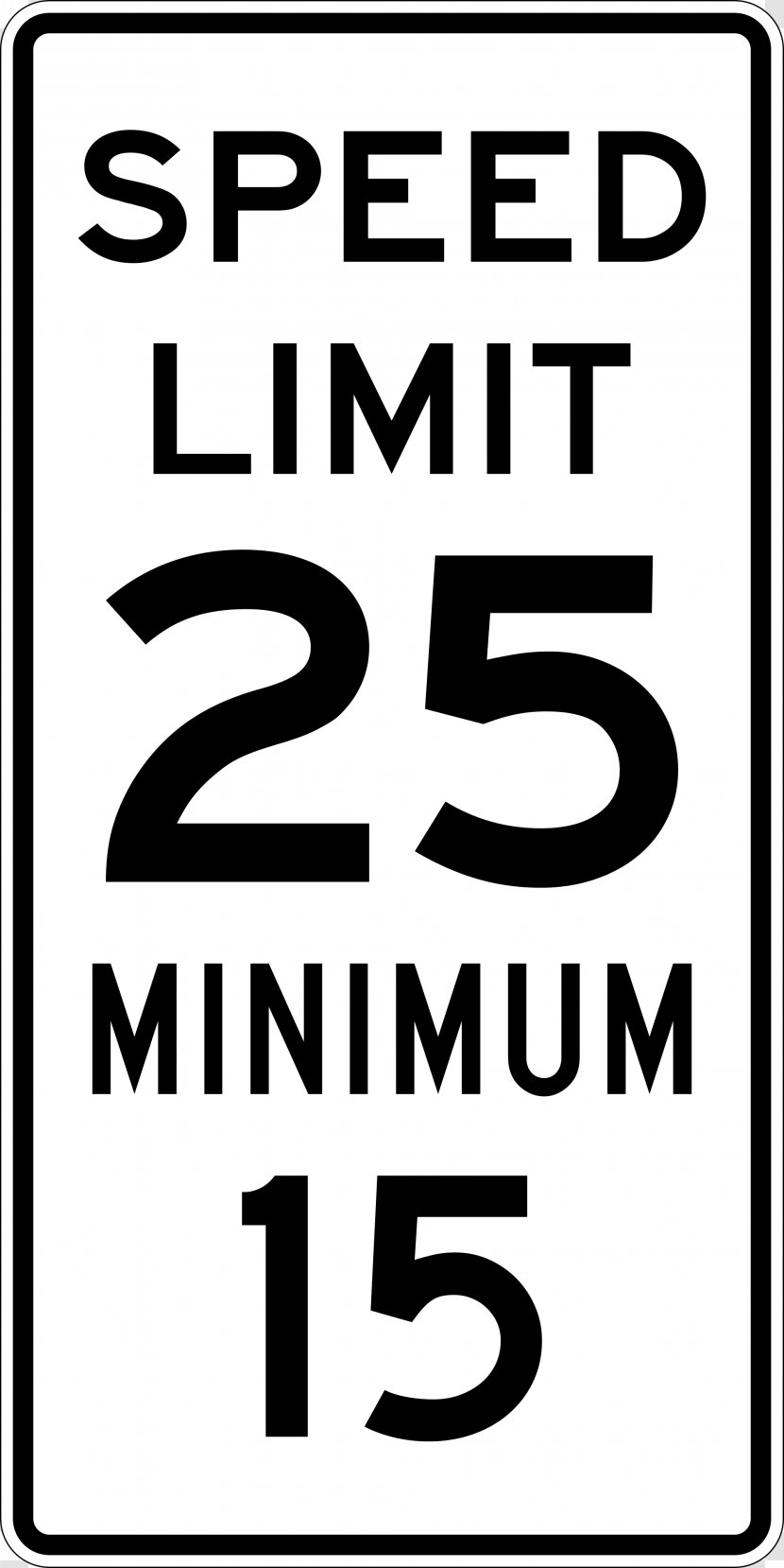 Speed Limit Traffic Sign School Zone Transparent PNG