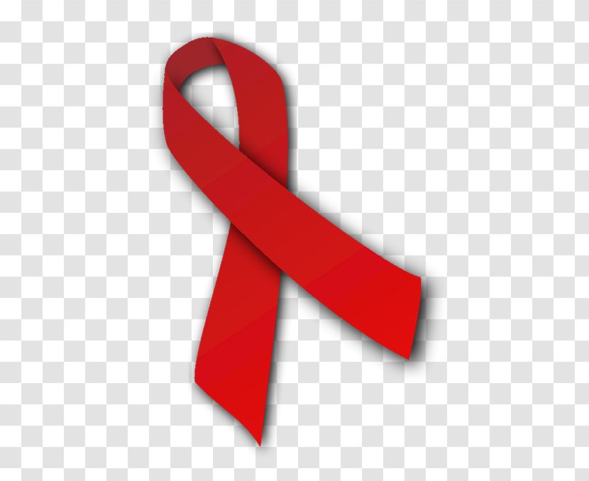 Epidemiology Of HIV/AIDS Red Ribbon World AIDS Day - International Aids Society Transparent PNG
