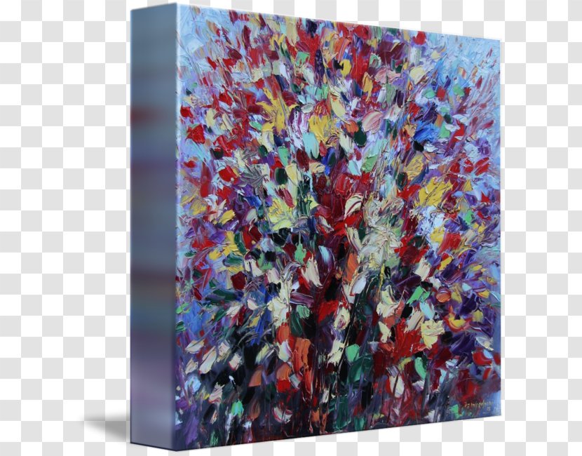 Modern Art Painting Abstract Poster - Canvas - Fine Bouquet Transparent PNG