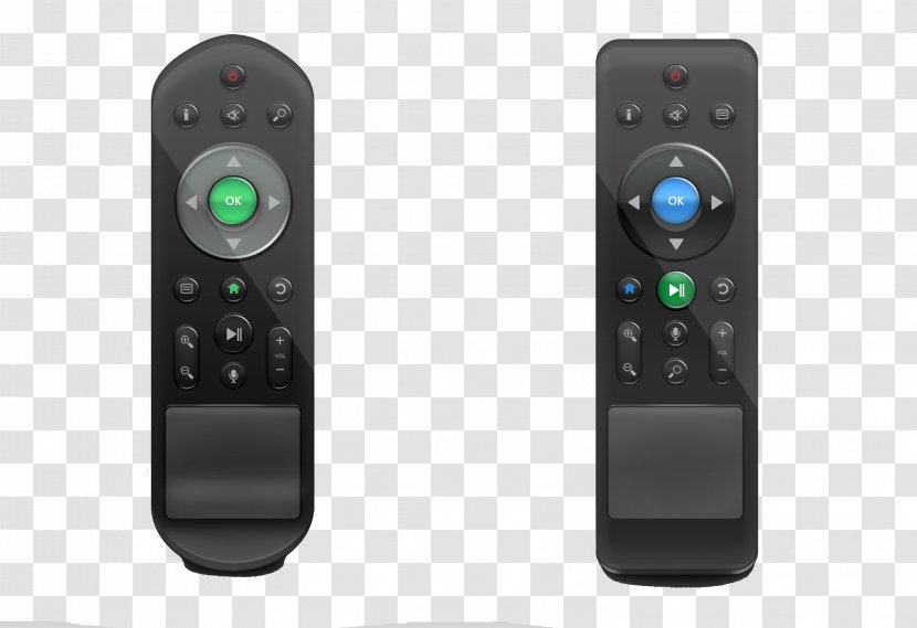 Remote Control Television Electronics - Electronic Device - Two TV Transparent PNG