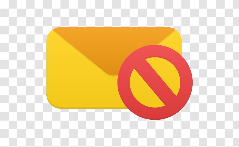 Symbol Yellow Orange - Gmail - Email Not Validated Transparent PNG