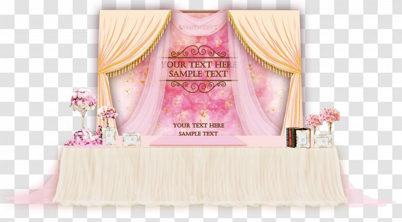 Wedding Download - Health Beauty - Warm Pink Arrangement Transparent PNG