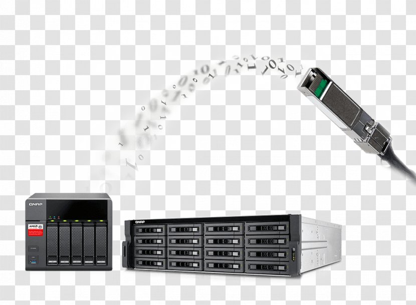 10 Gigabit Ethernet QNAP Systems, Inc. Network Storage Systems 宏承建築/室內設計 Computer - Electronics - Enterprise Show Transparent PNG