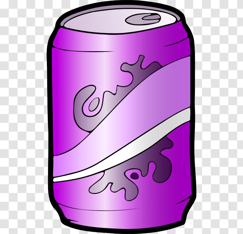Fizzy Drinks Cola Junk Food Beverage Can Clip Art Transparent PNG