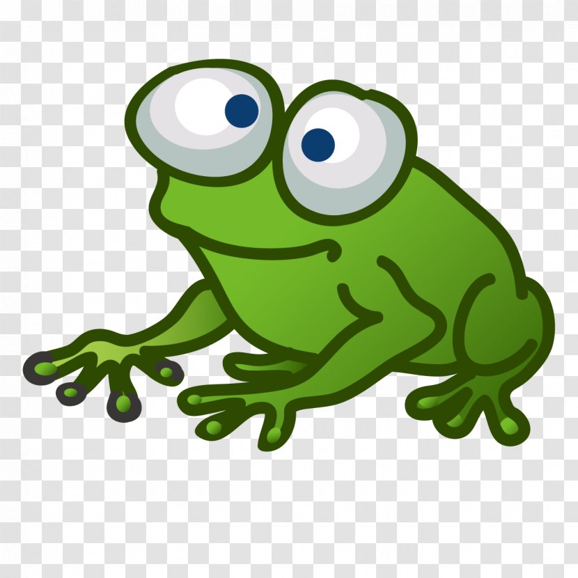 True Frog Toad Edible Clip Art - Lithobates Clamitans - Cute Transparent PNG