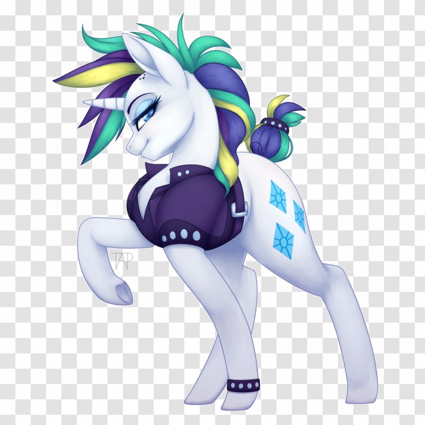 Pony Rarity Punk Rock Fan Art Princess Luna - Deviantart - Persevere Transparent PNG