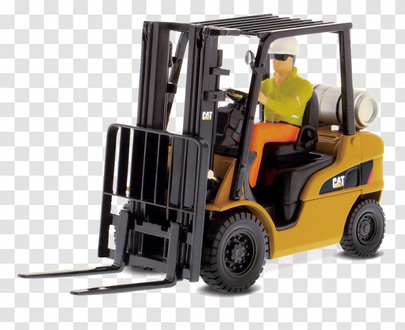 Caterpillar Inc. Die-cast Toy Forklift Loader Drop Shipping - Diecast - Construction Vehicles Transparent PNG