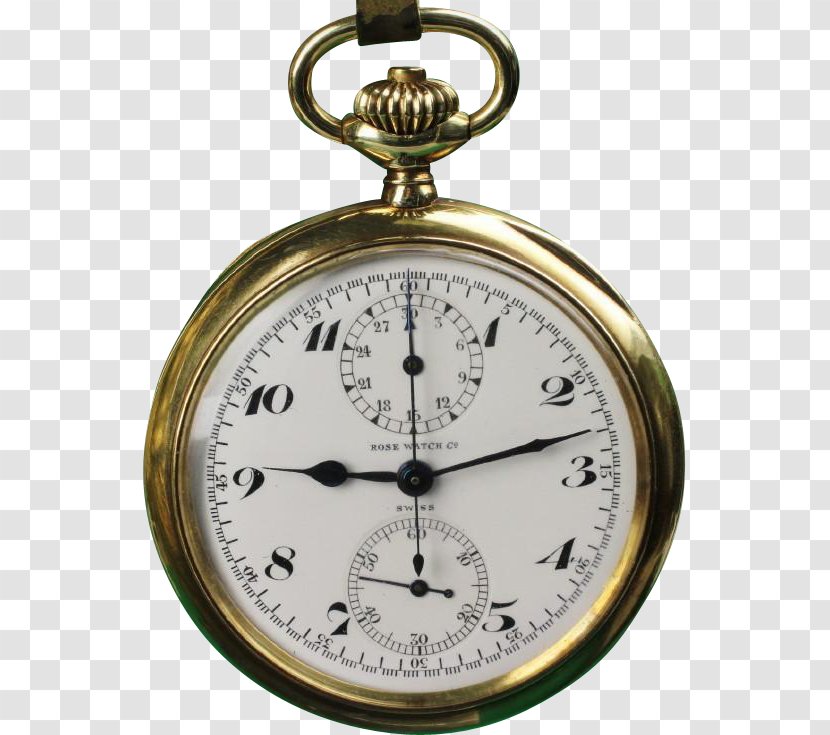 Pocket Watch Stopwatch TAG Heuer Clock - Waltham Company Transparent PNG