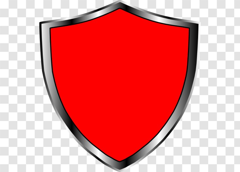 Escutcheon Shield Coat Of Arms Clip Art - Red - Medieval Vector Transparent PNG