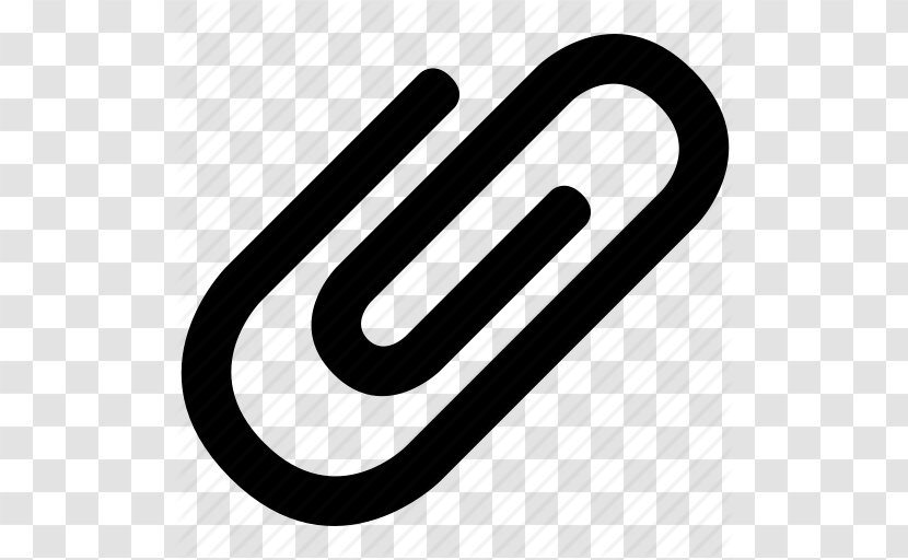 Paper Clip Email Attachment - Symbol - Paperclip Icon Transparent PNG