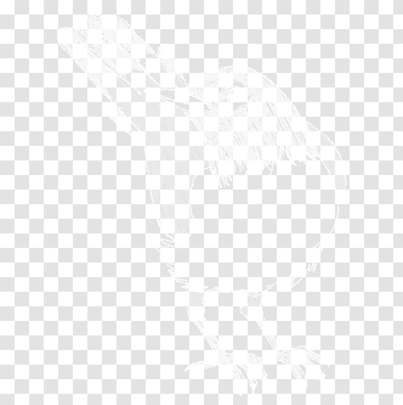 Cartoon Black And White - Rectangle - Eagle Transparent PNG