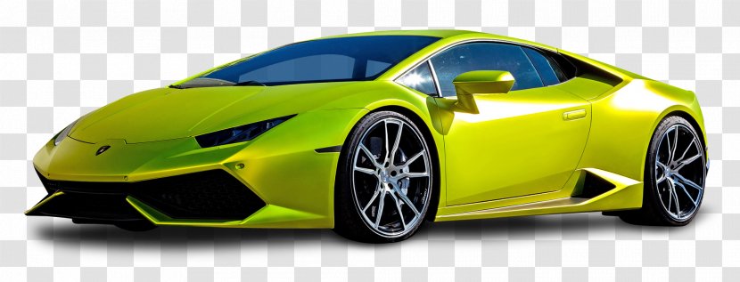 2015 Lamborghini Huracan Car Gallardo Concept S - Supercar - Green Transparent PNG