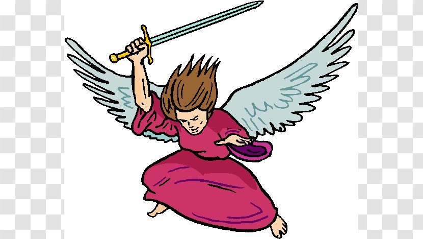Angel The Kneeling Warrior Clip Art - Heart - Office Cliparts Transparent PNG