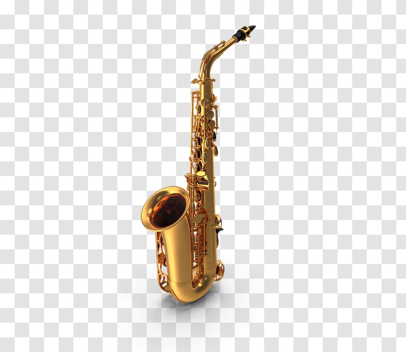 Saxophone Musical Instruments - Silhouette Transparent PNG