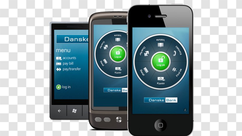 Feature Phone Smartphone Mobile Banking Danske Bank Transparent PNG