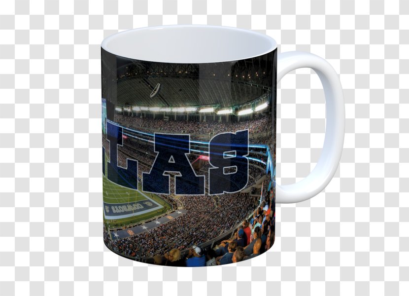 Dallas Cowboys Mug Stadium American Football Cup - Tableware Transparent PNG