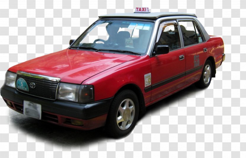 Taxicabs Of Hong Kong Lantau Island Toyota Crown Comfort Kowloon - Taxi Transparent PNG