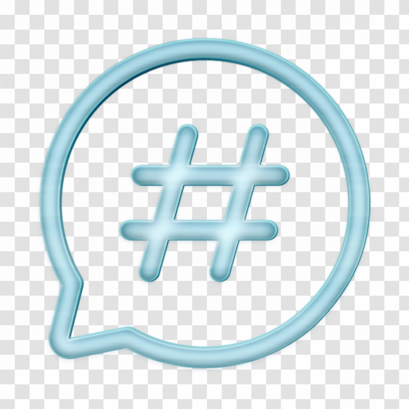 Social Media Icon Hastag Icon Transparent PNG