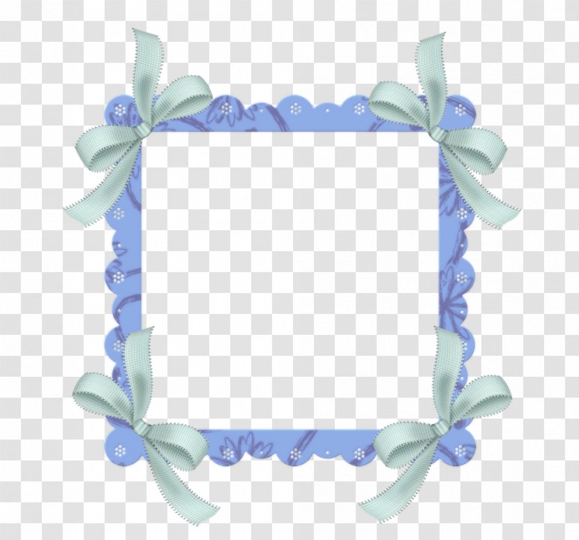 Blue Picture Frames Drawing Photography - Turquoise - Blumenkranz Transparent PNG
