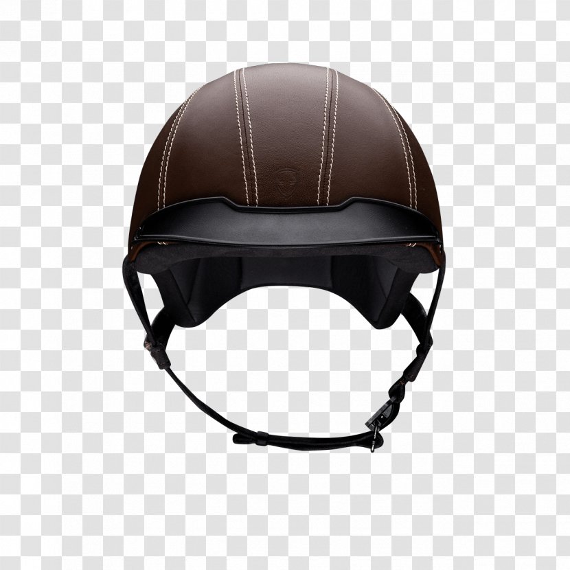 Equestrian Helmets Bicycle Motorcycle Ski & Snowboard - Leather Transparent PNG