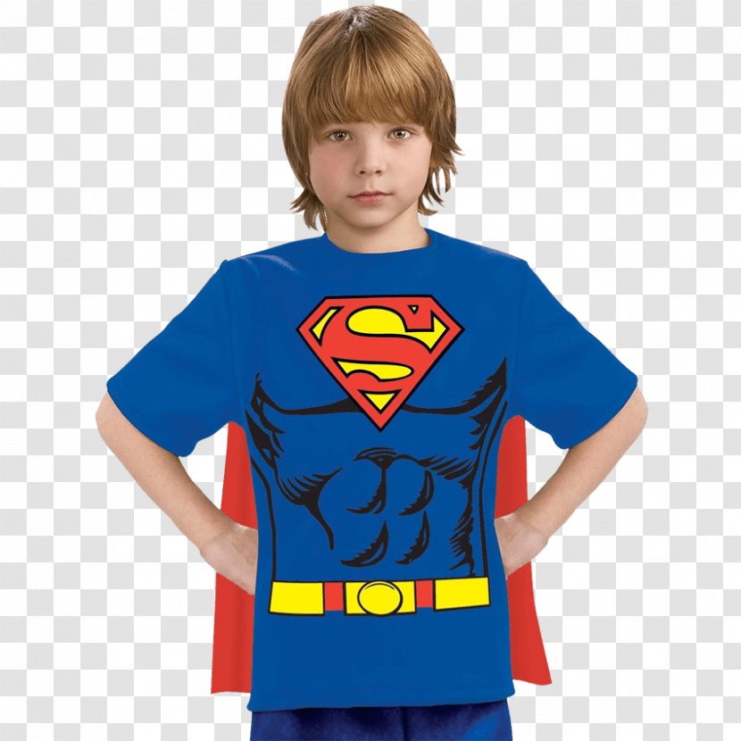 Batman V Superman: Dawn Of Justice T-shirt Costume - Boy - Superman Transparent PNG