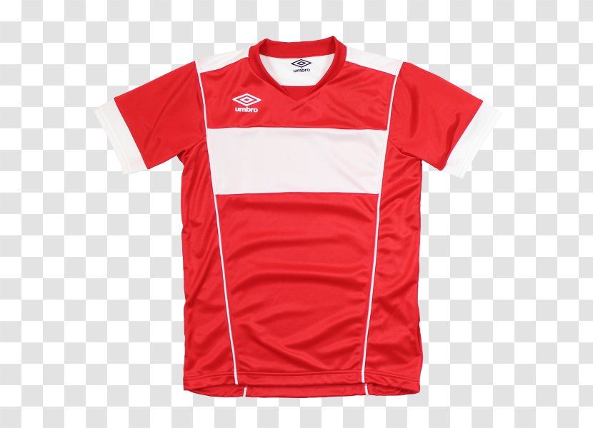 Sports Fan Jersey T-shirt Active Shirt Umbro Collar Transparent PNG