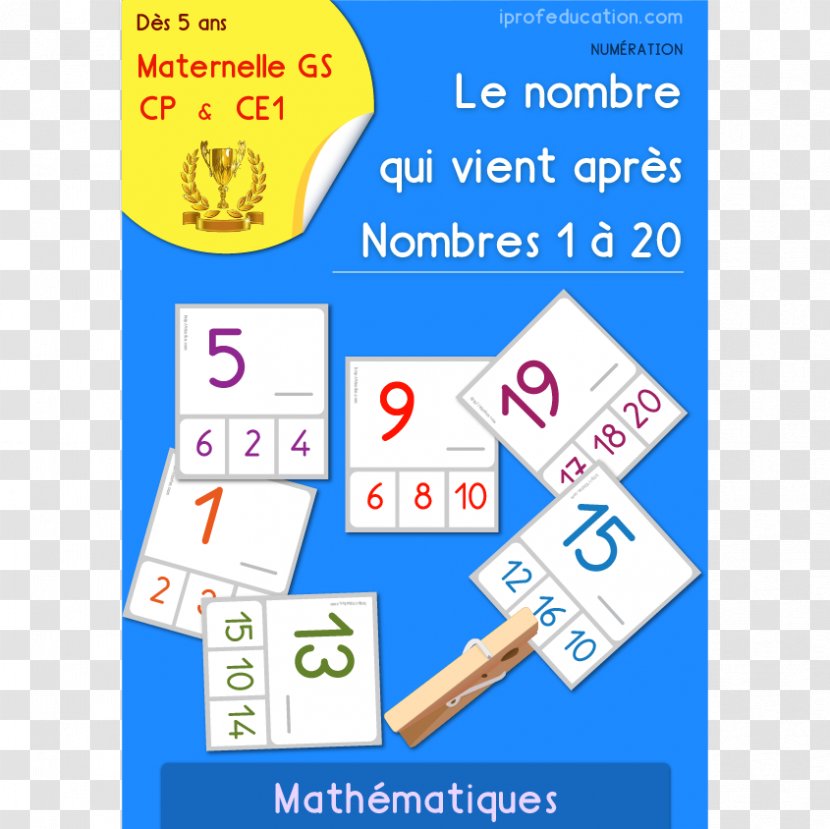 École Maternelle Grande Section Number Mathematics Game - Num%c3%a9ration Transparent PNG