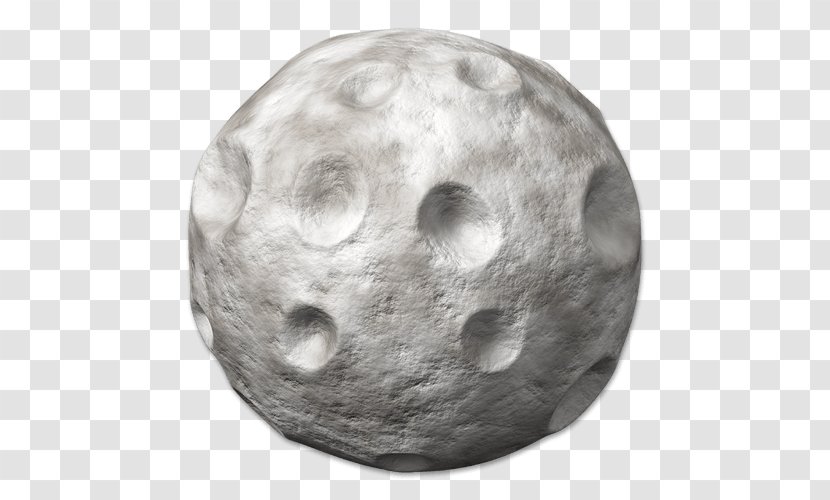 Sticker Around The Moon Impact Crater Natural Satellite - Sphere Transparent PNG