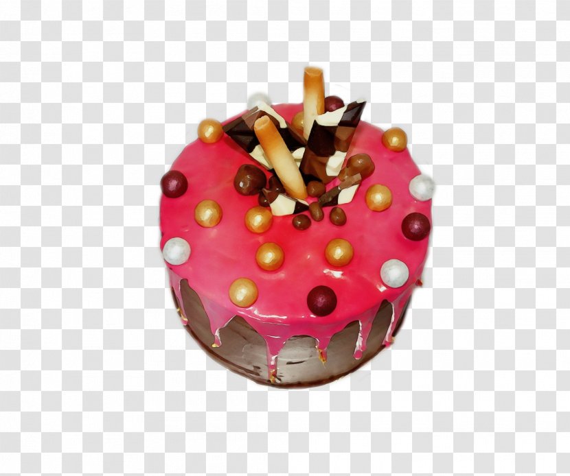 Birthday Cake - Sprinkles - Torte Icing Transparent PNG