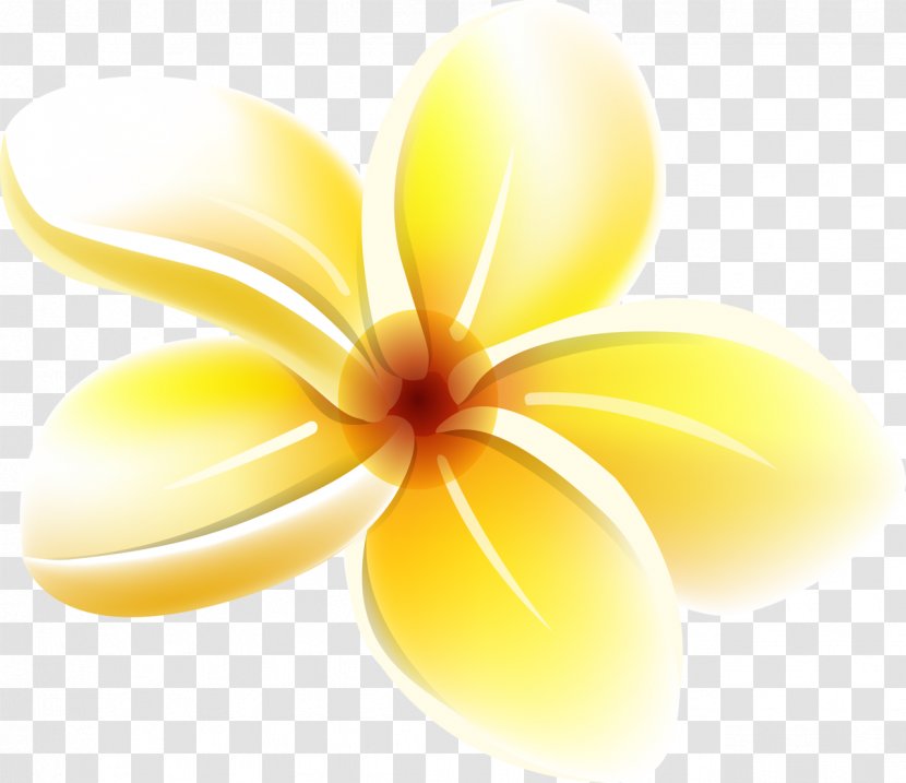 Yellow Flower Clip Art - Gold - Moana Transparent PNG