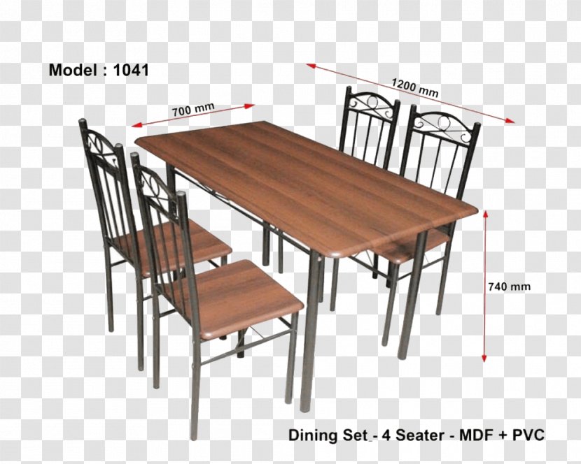 Table Furniture Dining Room Chair Matbord Transparent PNG